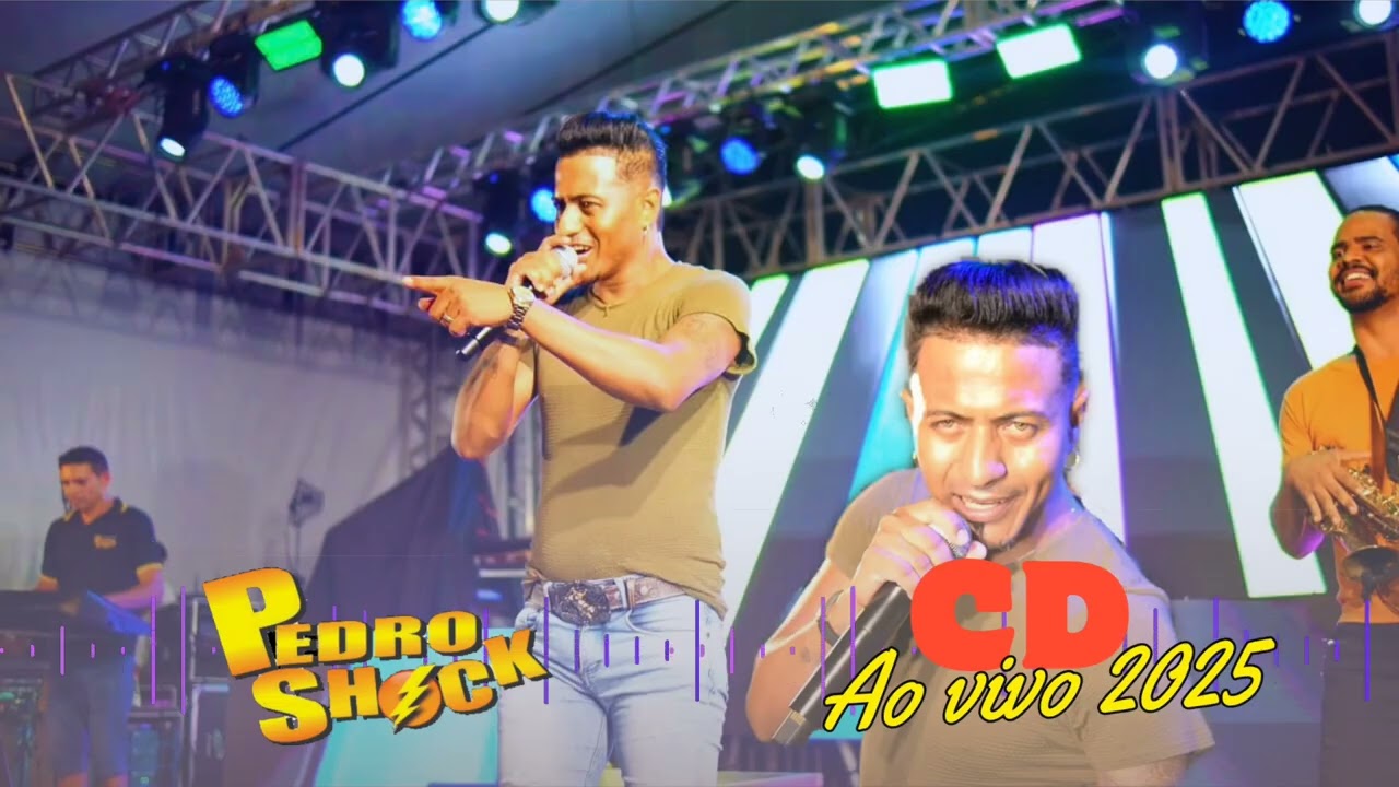 Lançamento cd ao vivo 2025 - Pedro shock