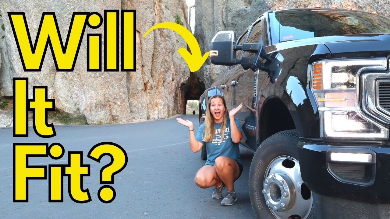 Small Tunnel, Big Truck...Will It Fit? | Custer State Park | The Needles Highway | South Dakota
