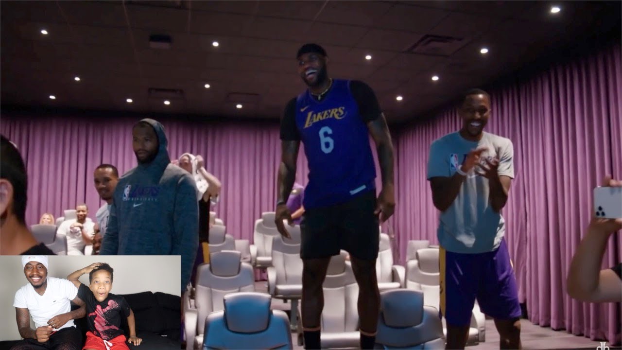 David Blaine I Look Like a Shrimp Between LeBron James, Anthony Davis, & JaVale McGee(Reaction)