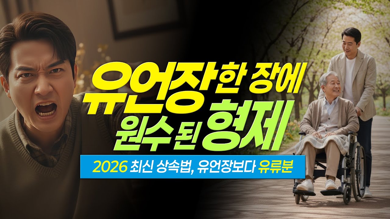 유언장 써도 자식 싸움 납니다. 유류분 소송 피하는 상속 설계 3단계