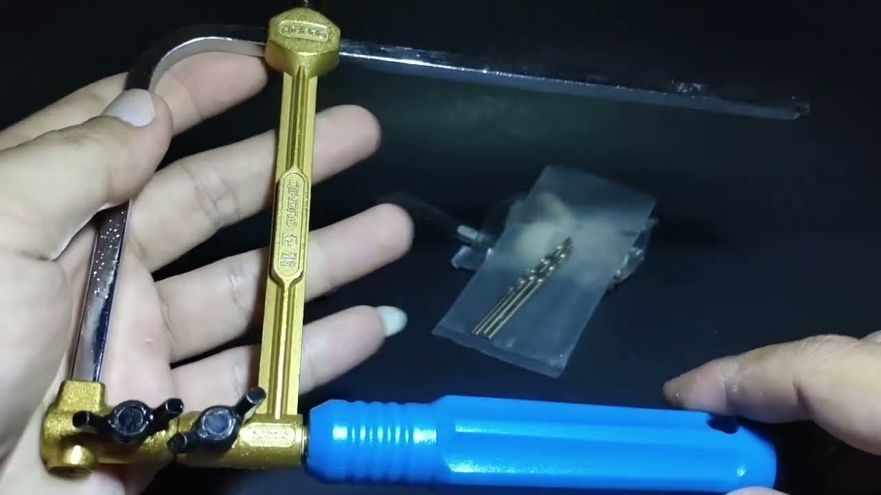Unboxing Gergaji Spiral Manual Qihong