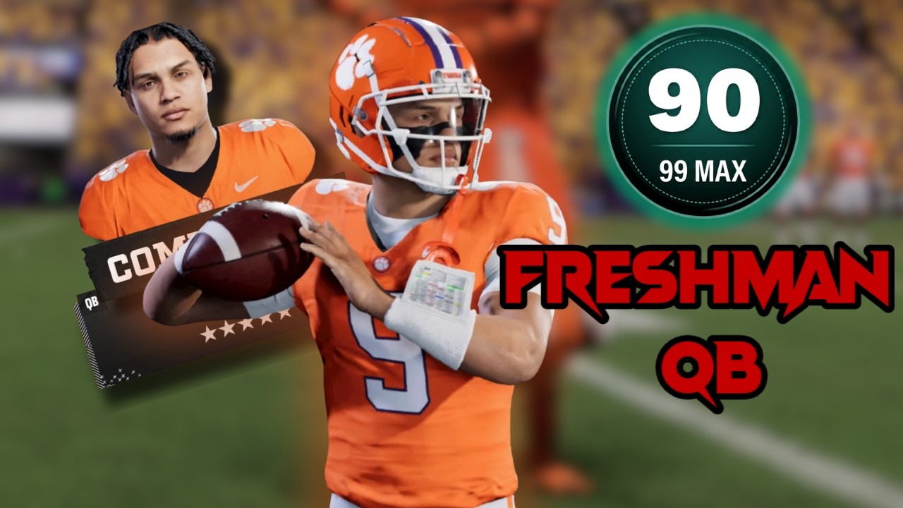 I Got my FRESHMAN QB to a 90 Overall - College Football 27 Road To Glory