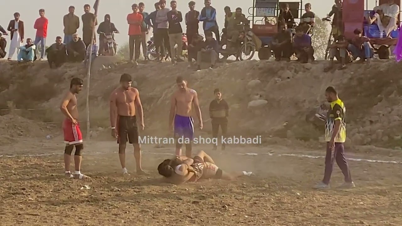 8 chak vs 50 chk 1st half semifinal 8 chak kabbadi cup