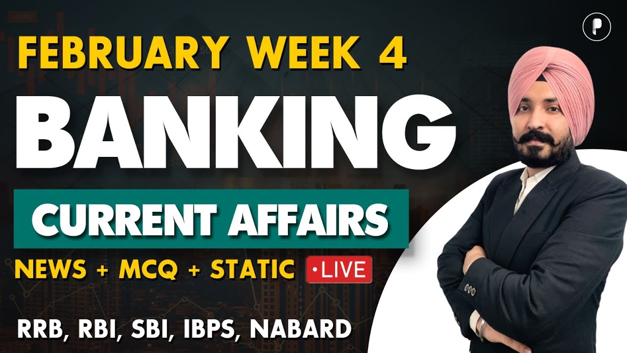 Weekly Banking Current Affairs | February 2025 Current Affairs | Week 4 | Parcham Classes
