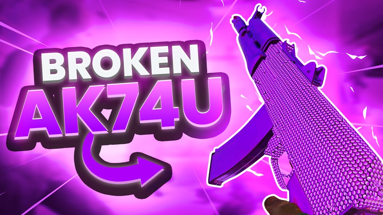The INSANELY BROKEN AK74U Class in COLD WAR