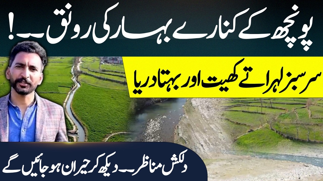 Lush Green Fields & Flowing Rivers - Stunning Views of Poonch, Kashmir | Kashmir Digital