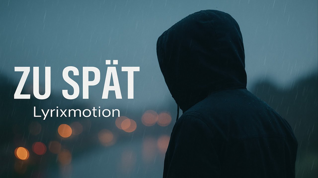 &bdquo;Zu sp&auml;t&ldquo; &ndash; Der Song, der dein Herz zerrei&szlig;t 💔 | Deutsche Ballade 2025