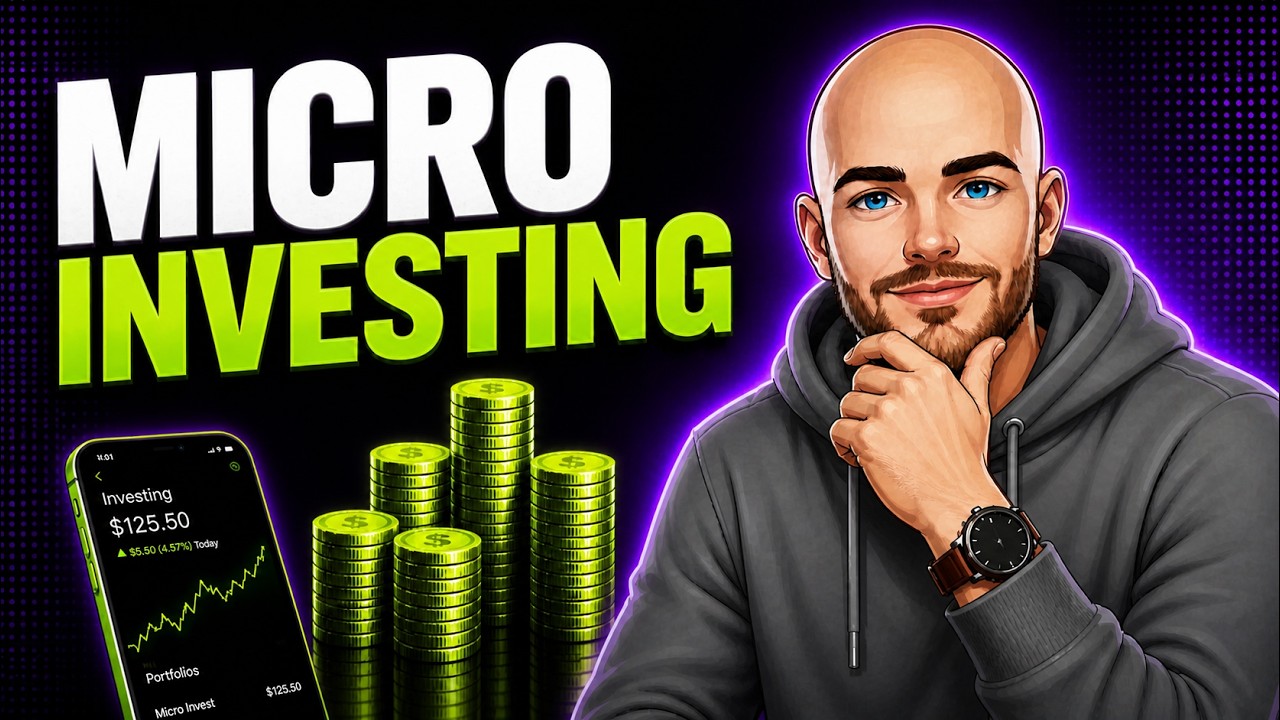 Micro Investing For Beginners - Invest Small Amounts Of Money In The Stock Market - Personal Finance