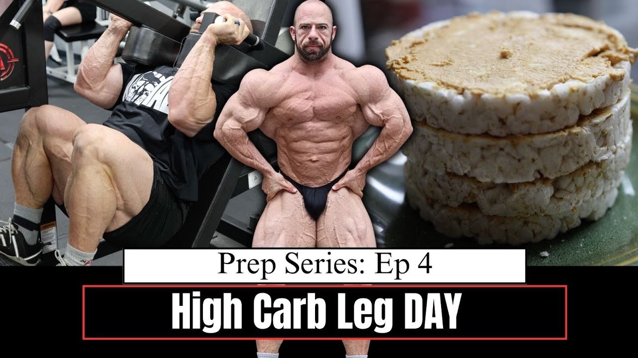High Carb Leg Day // 2 weeks out Toronto // Prep Series - Episode 4