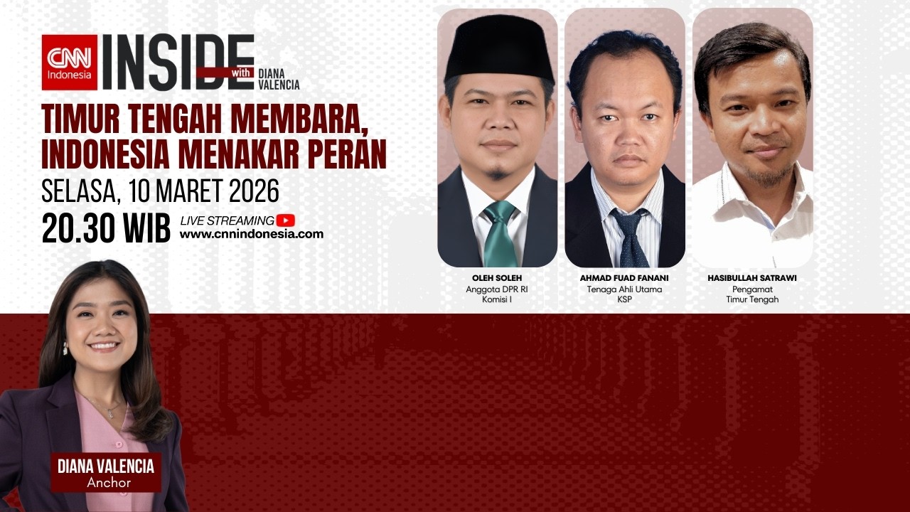 Timur Tengah Membara, Indonesia Menakar Peran | Inside Politics with Diana Valencia