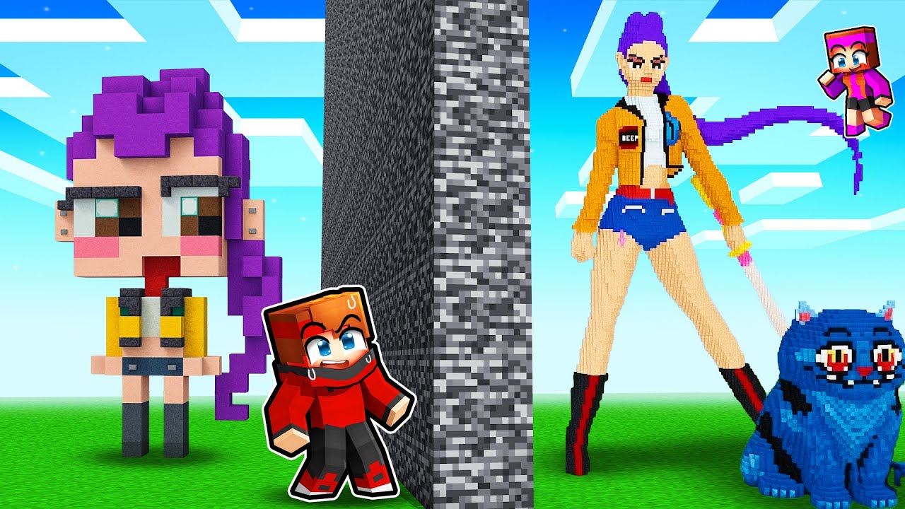 J'ai trich&eacute; en Noob vs Pro KPOP DEMON HUNTER sur Minecraft !