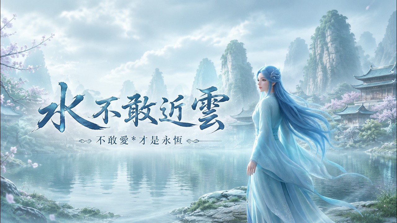 《水不敢近雲》主題｜守護 × 無奈 × 無法靠近的愛。音樂風格｜古風 × 空靈 × 中國器樂。樂器｜古琴・二胡・東方融合編制