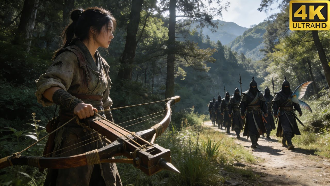 ⚔️【功夫电影】山林密道中，女俠冷箭出手，敵人全線潰敗⚔️ Kung fu丨Action丨功夫丨動作丨武侠丨Chinesedrama丨中國電視劇
