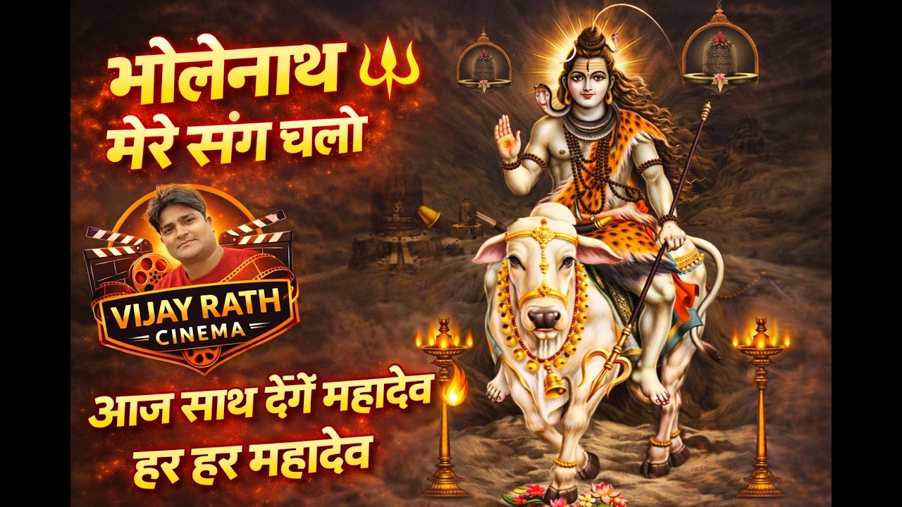भोलेनाथ मेरे संग चलो 🔱 | Powerful Shiv Bhajan 2026 | Har Har Mahadev | Latest Mahadev Song #Mahadev
