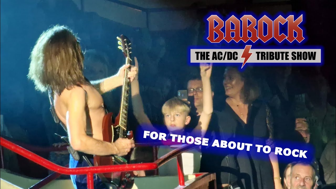 Barock - FOR THOSE ABOUT TO ROCK - Live at Circus Krone Munich 15.10.2022 (AC/DC Tribute Show)