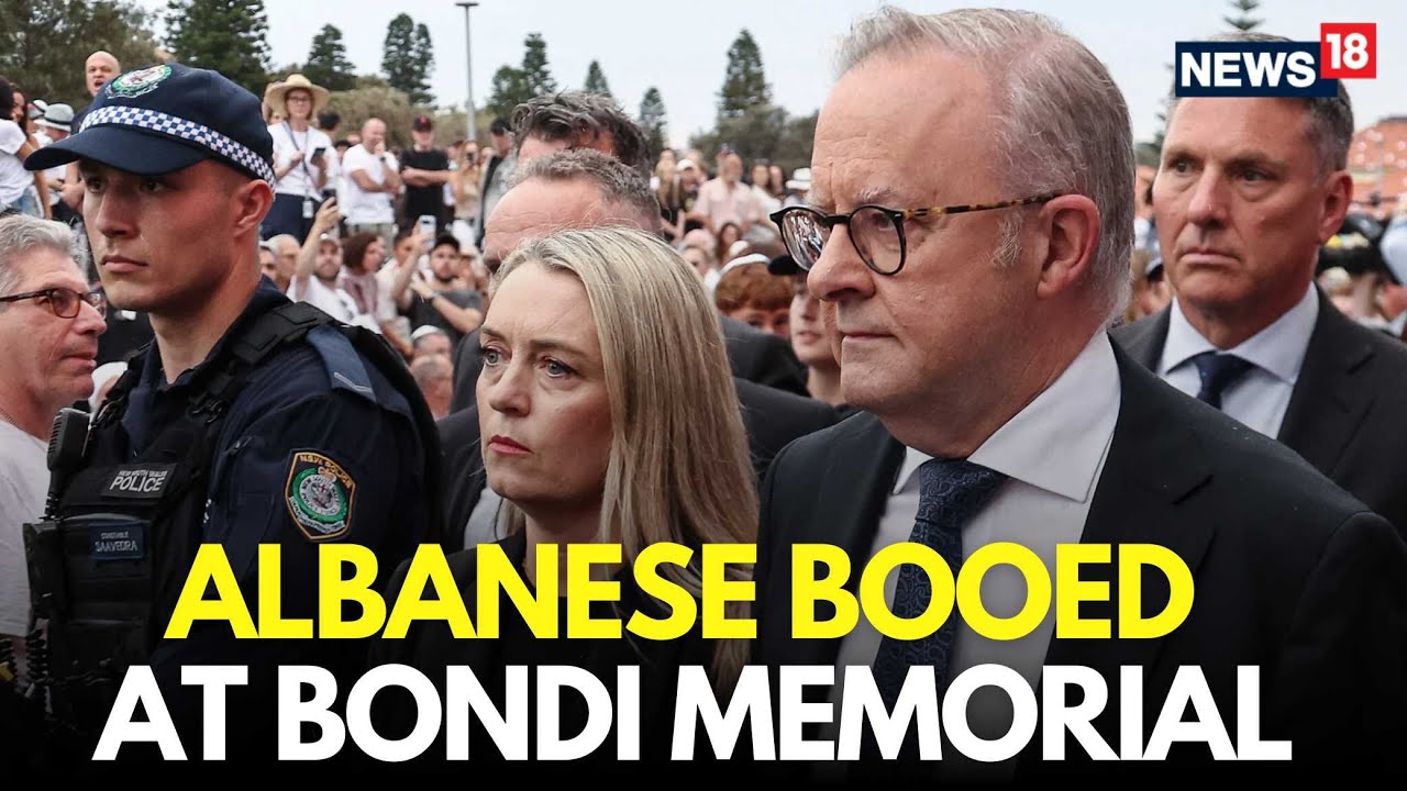 LIVE | Crowd Boos Australian PM Albanese At Bondi Shooting Memorial | Bondi Attack News | N18G