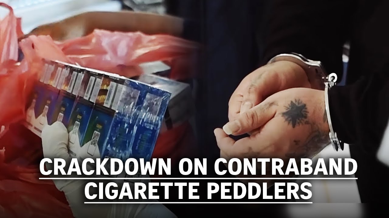 Cracking down on contraband cigarette peddlers