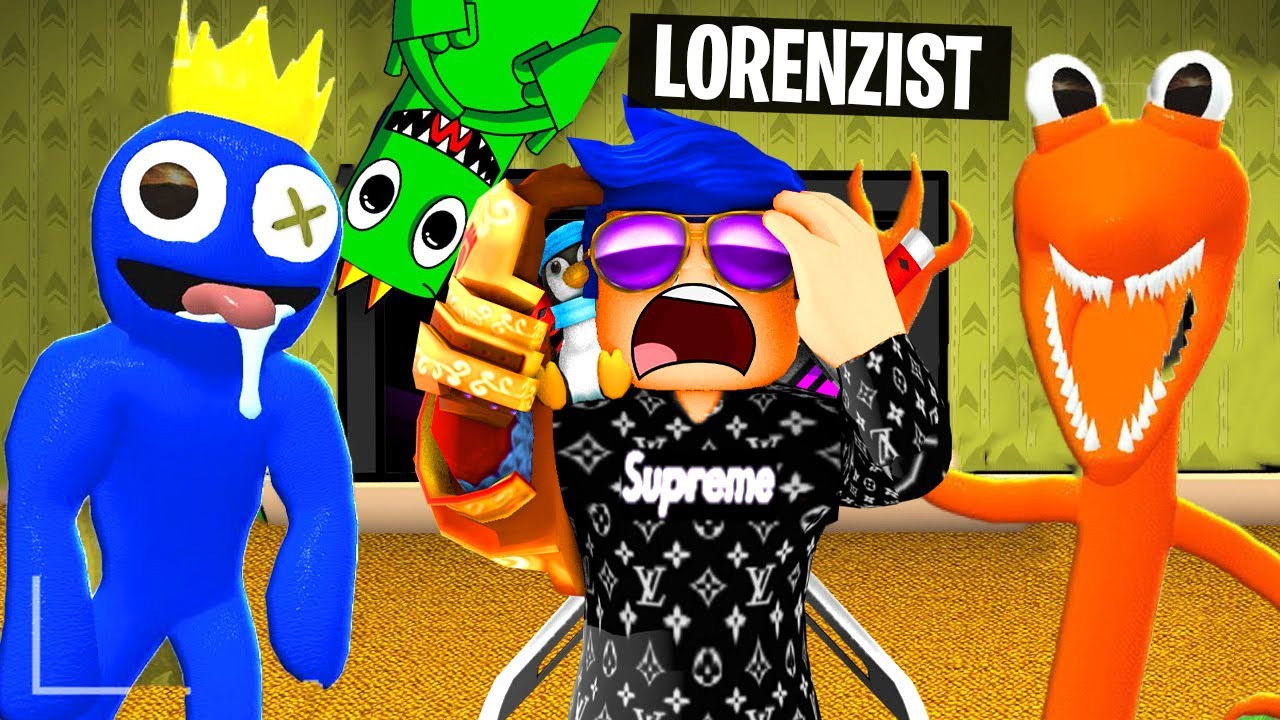 TROVIAMO TUTTI i RAINBOW FRIENDS su ROBLOX BACKROOMS MORPHS!!