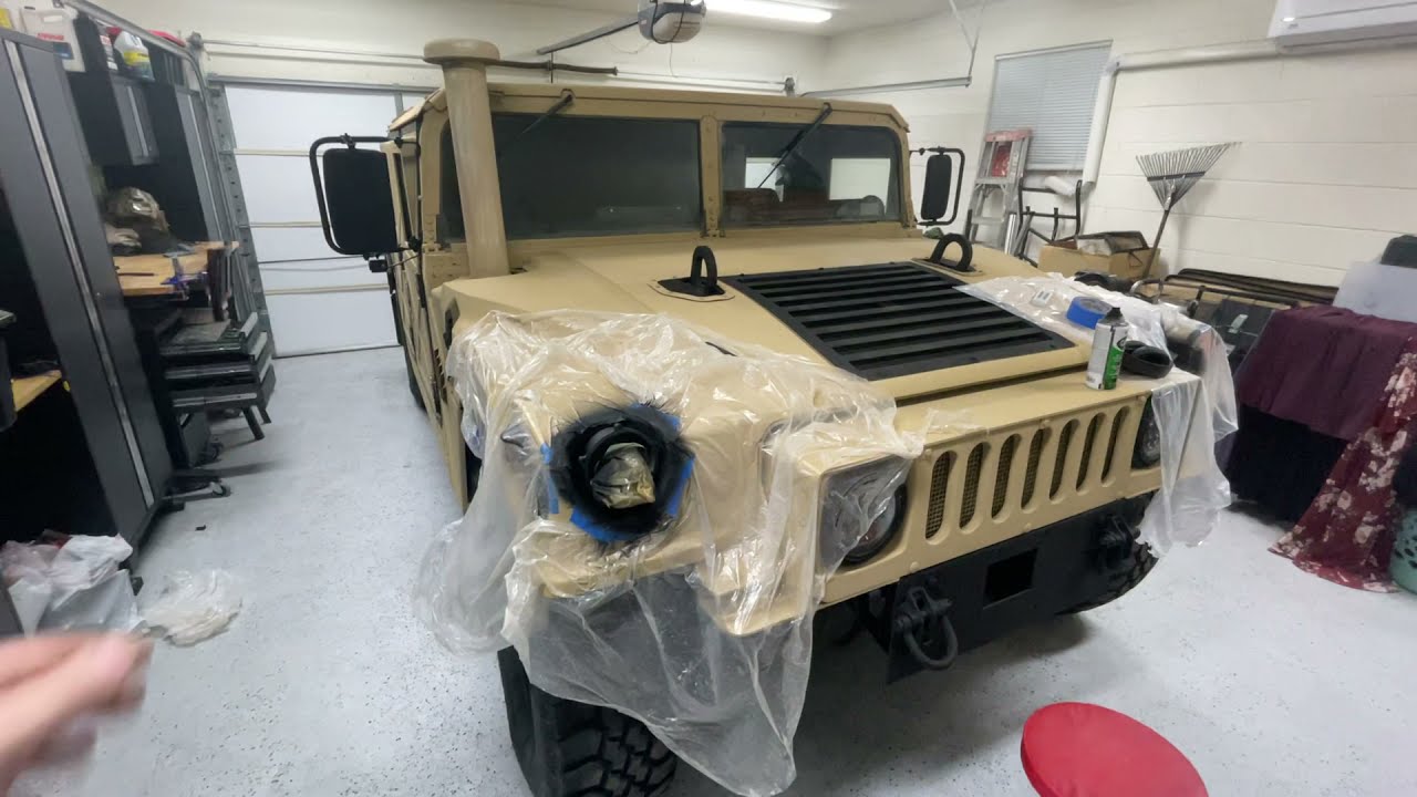 HMMWV M1165A1 Project: Part 4 - Detail Paint Work