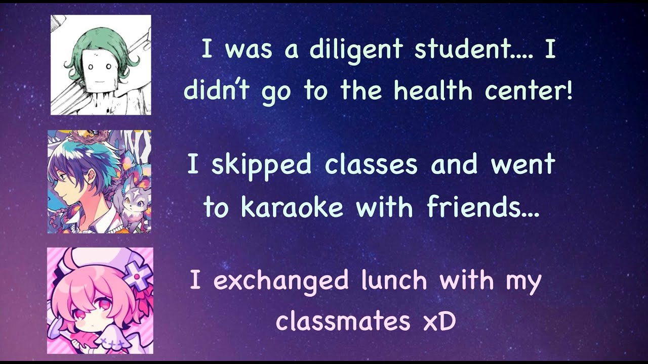 [Eng Sub] Utaites' High School Stories?!!! (Eve/nqrse/Soraru)