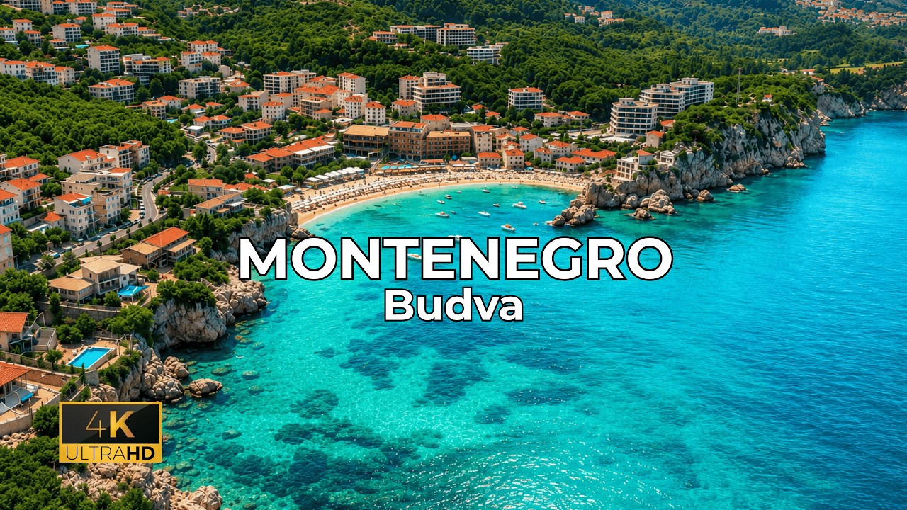 Budva 🌊 | A Hidden Mediterranean Paradise in Montenegro 🇲🇪 | 4K Cinematic