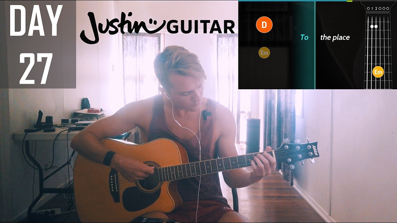 How I sound after another thirty days of learning guitar (using Justin Guitar)