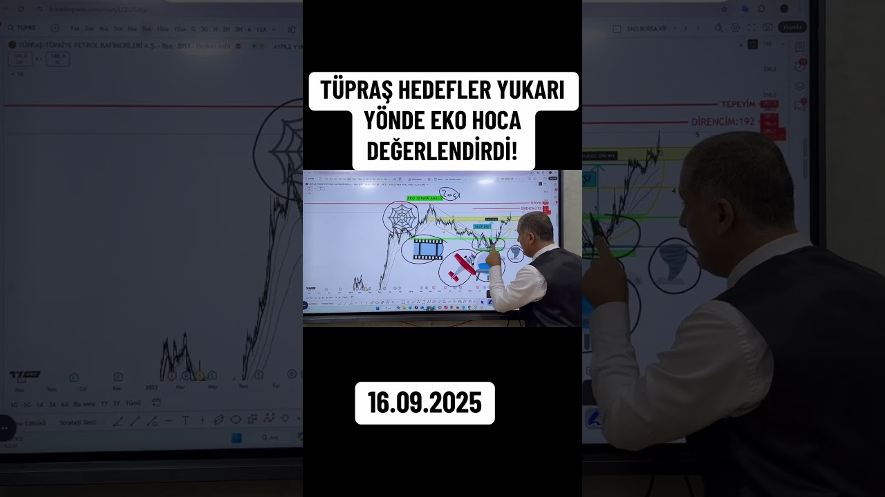 T&Uuml;PRAŞ HEDEFLER YUKARI Y&Ouml;NDE ! #ekonomist #ekonomi #enkai #tupras #ekohoca #borsa