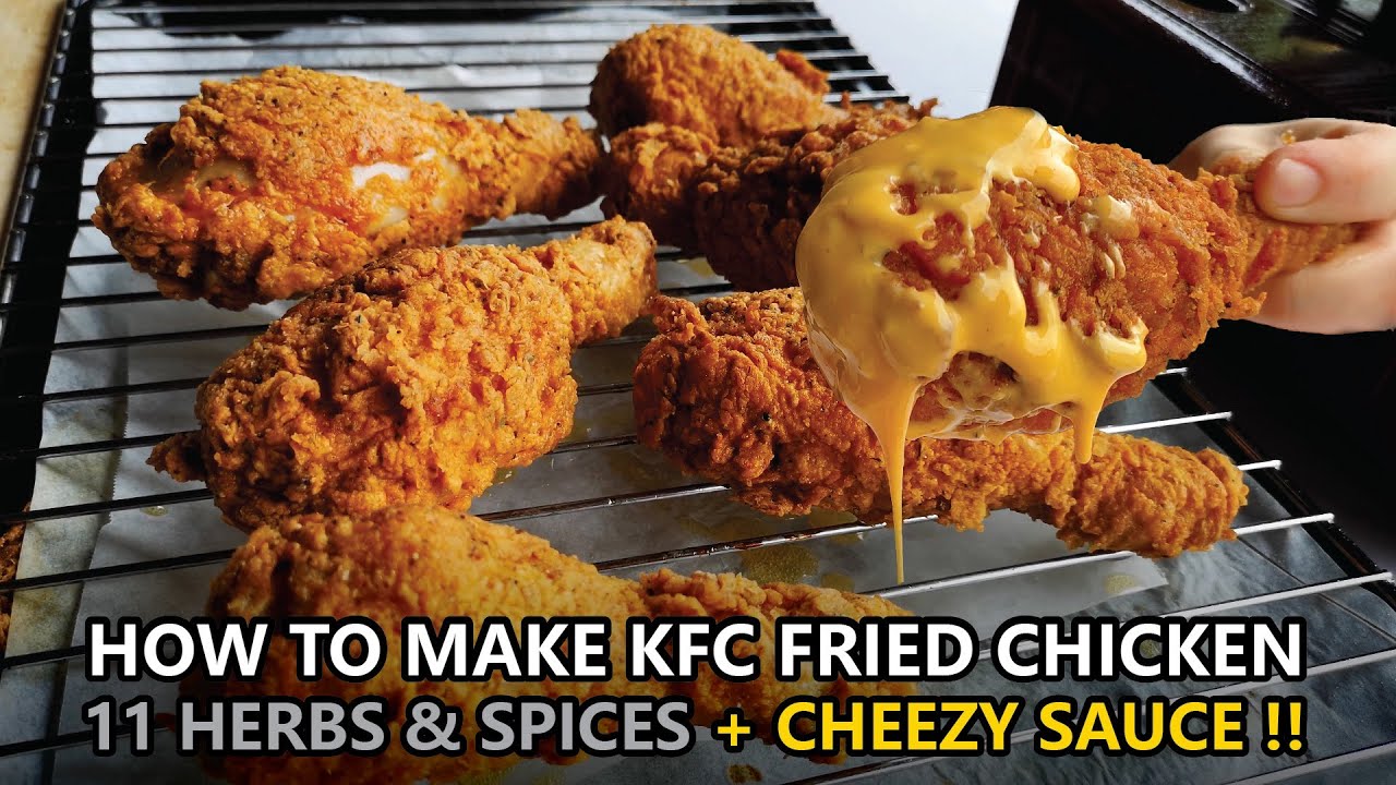 今天煮肯德基炸鸡, 公开十一种香料秘方 | I cooked KFC leaked 