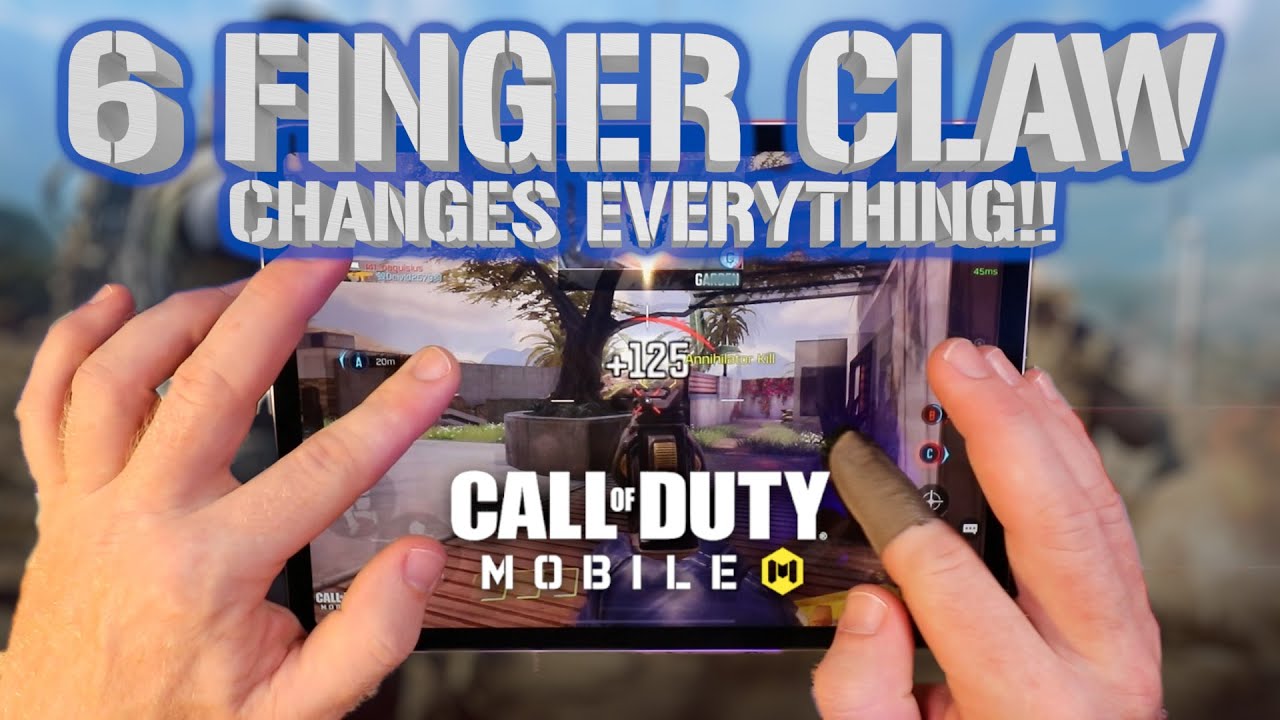 6 Finger Claw on iPad in Call of Duty Mobile!! (Multiplayer and Battle Royale)
