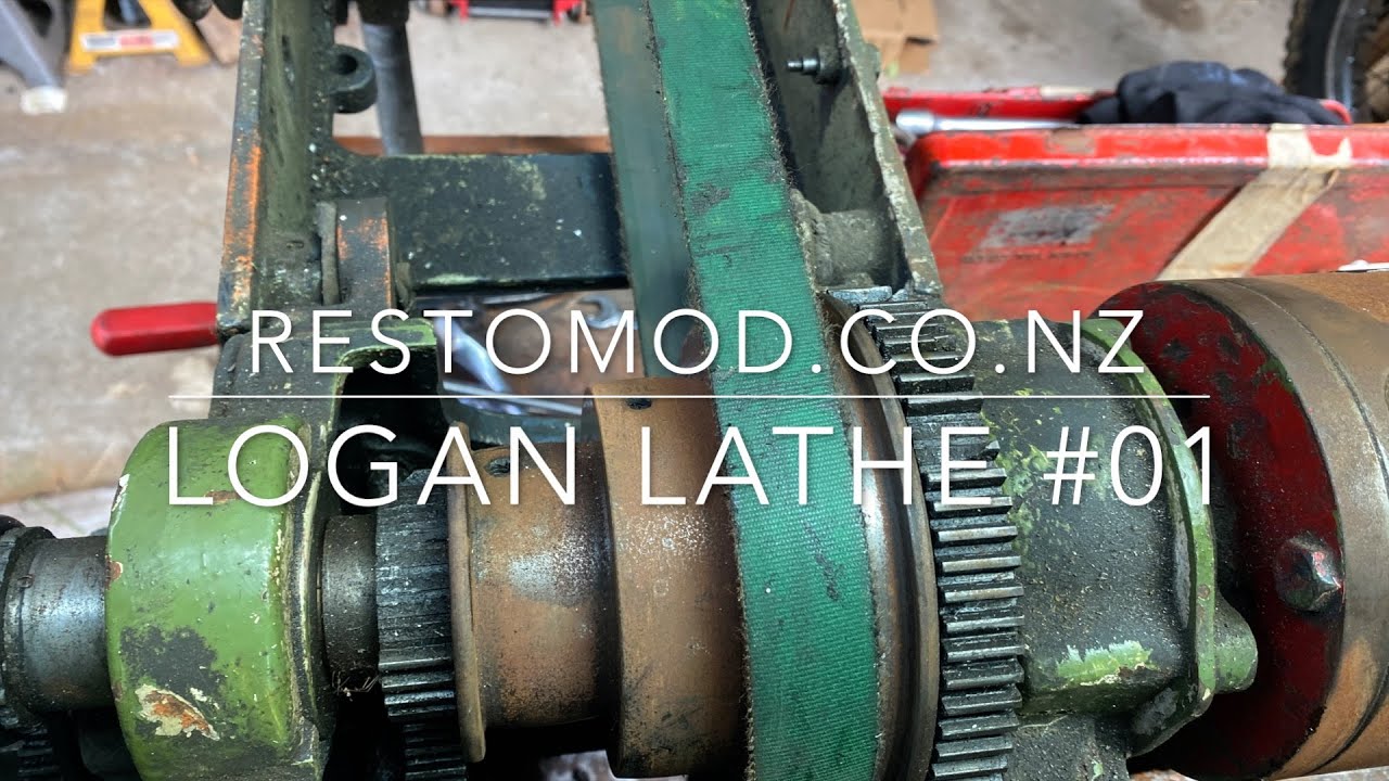 Logan Lathe 210 #01 - Unboxing - Restomod Workshop