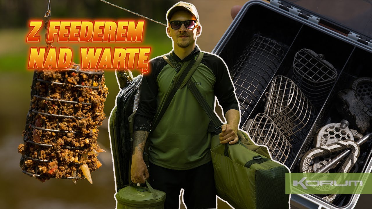 Z FEEDEREM nad Wartę - | jak łowić feederem w rzece.