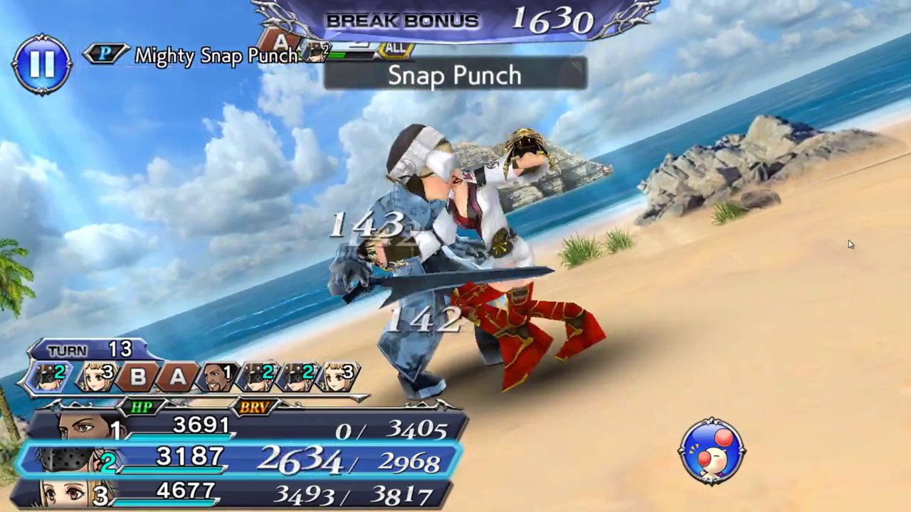 Dissidia Final Fantasy Opera Omnia Gameplay