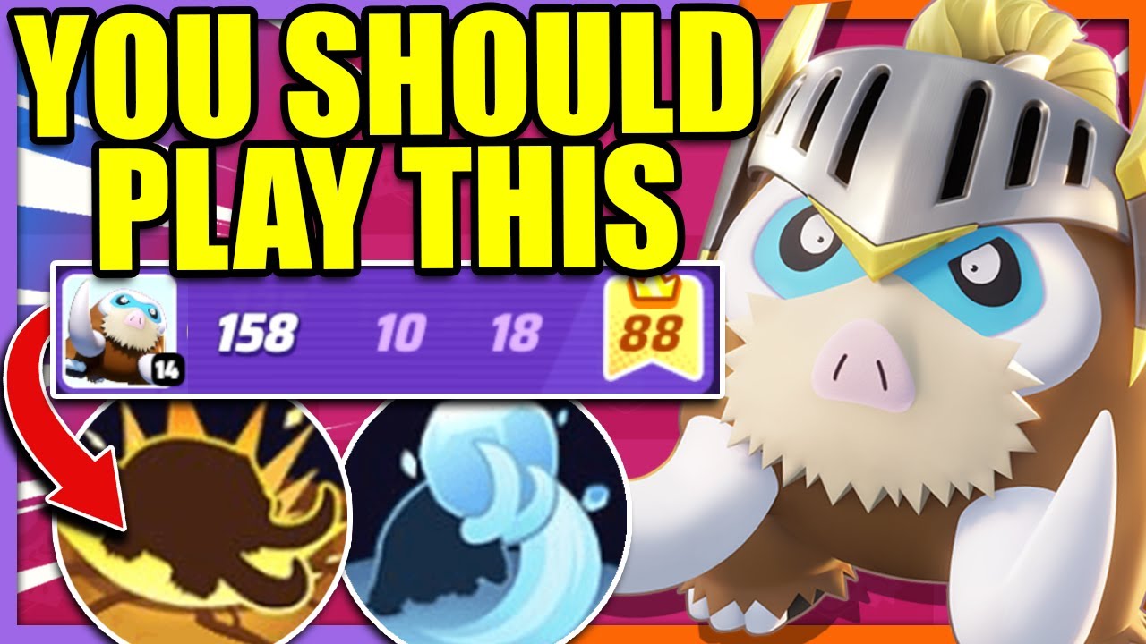 This MAMOSWINE BUILD is the most UNDERRATED DEFENDER | Pokemon Unite