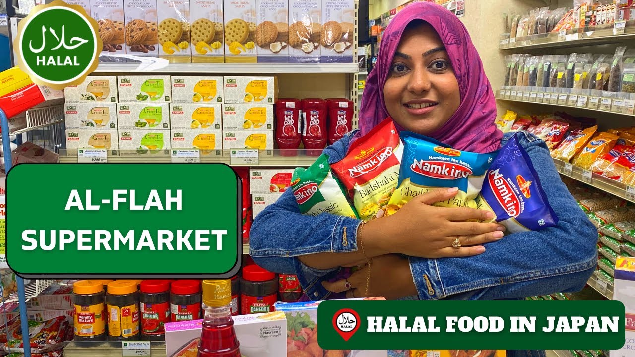 We went to one of the oldest Halal Food shops in Japan! - Al-Flah Supermarket