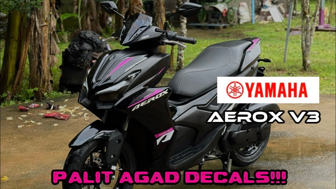 Aerox V3 Palit Decals!!!