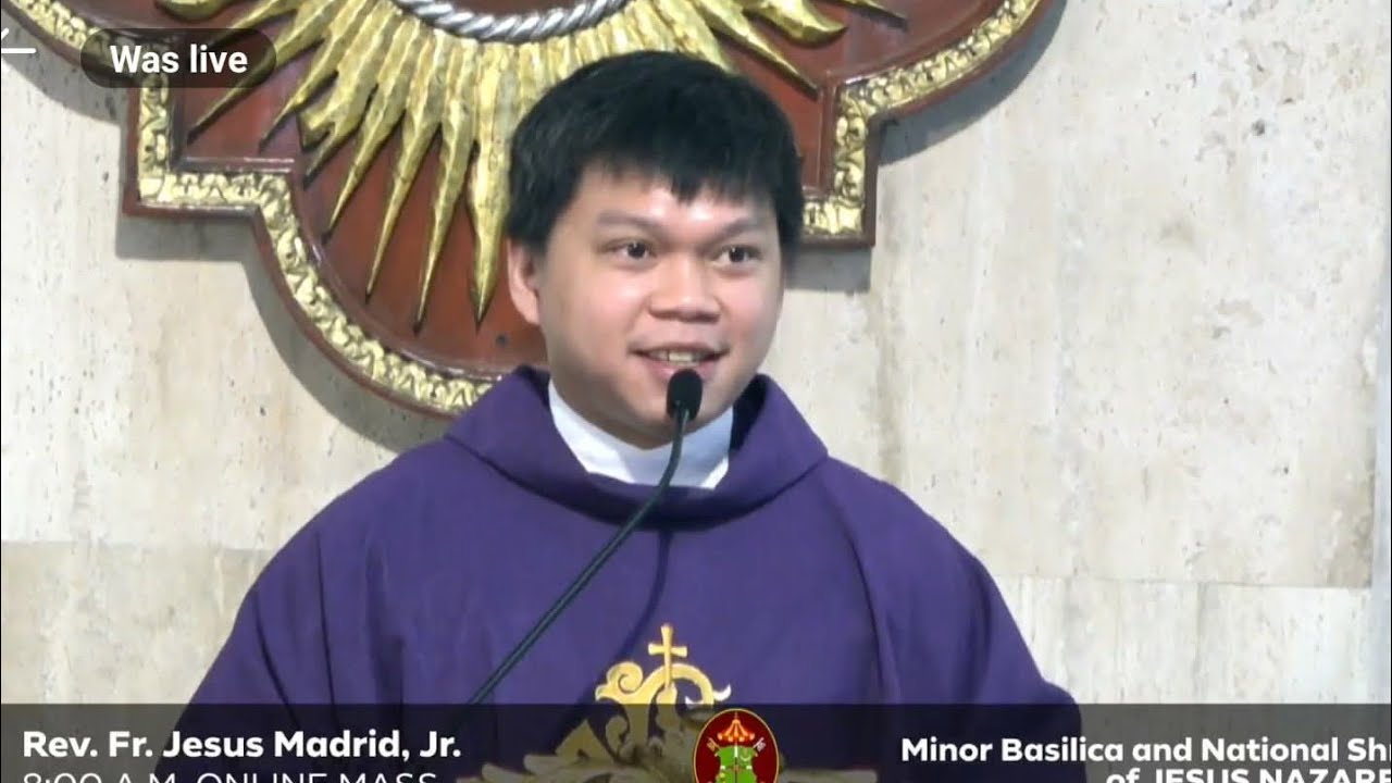 QUIAPO CHURCH LIVE TV MASS TODAY 8:00 AM MARCH 08, 2026 - SUNDAY MASS