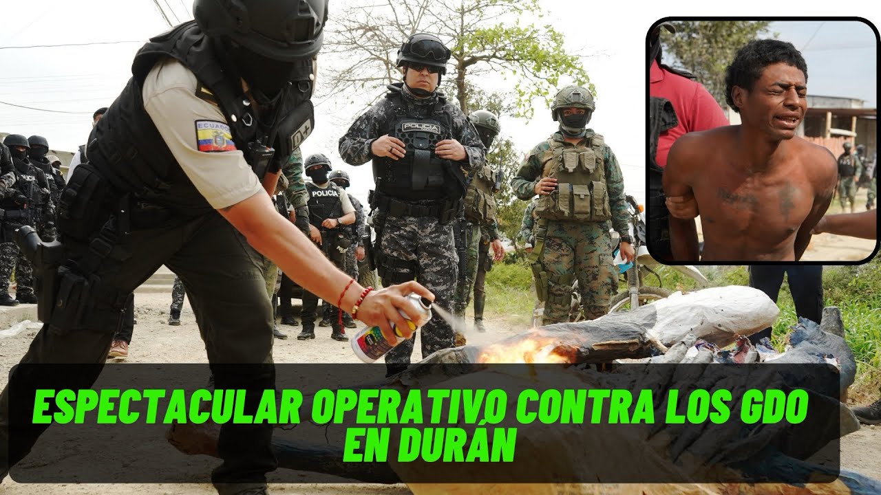 POLICÍA ENFRENTA A “CHONEKILLERS” Y “LATINKING” EN DURÁN
