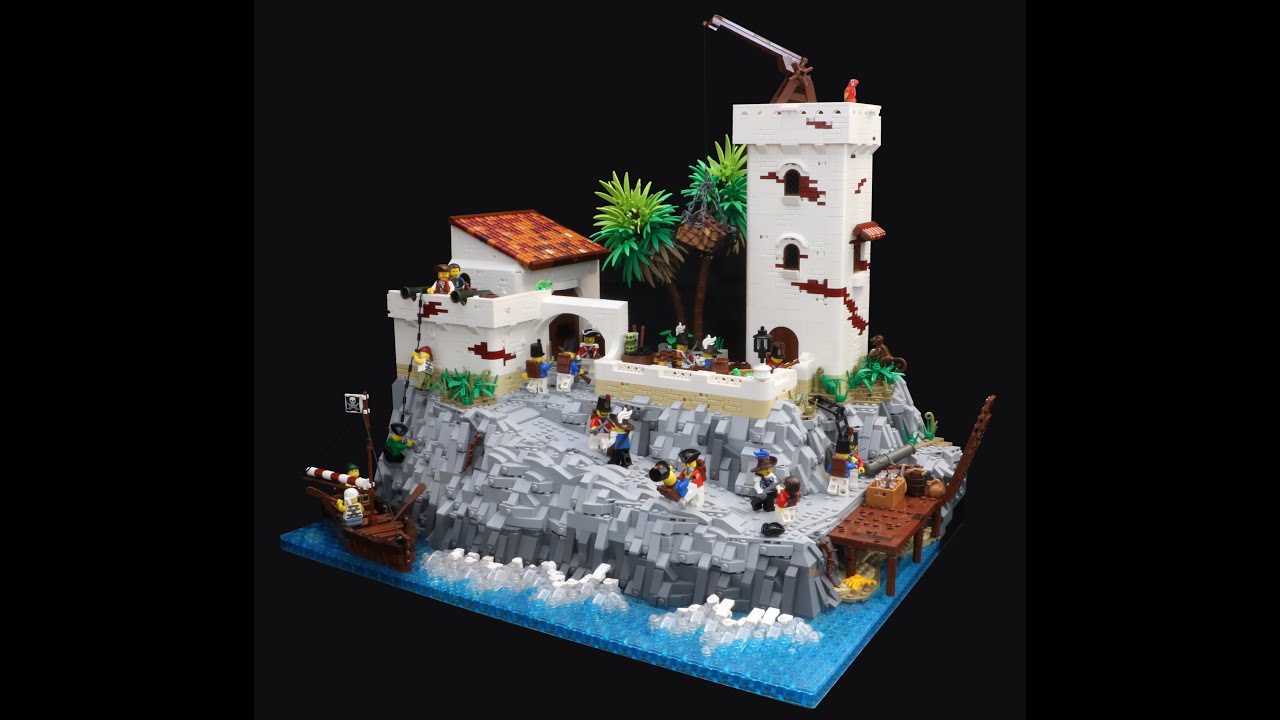 Escape from the Imperial Trading Post | LEGO Pirates MOC | Showcase