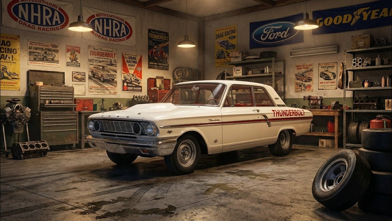 1964 Ford Fairlane Thunderbolt – The Secret Weapon of 1960s Drag Racing