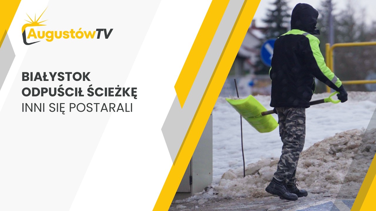 Białystok odpuścił ścieżkę. Inni się postarali - AugustówTV