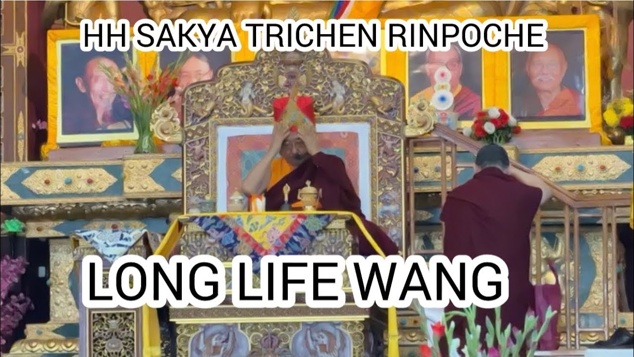 Long Life Wang By HH 41th Sakya Trichen Rinpoche At Sakya Gumpa Kalimpong 1/3/2026