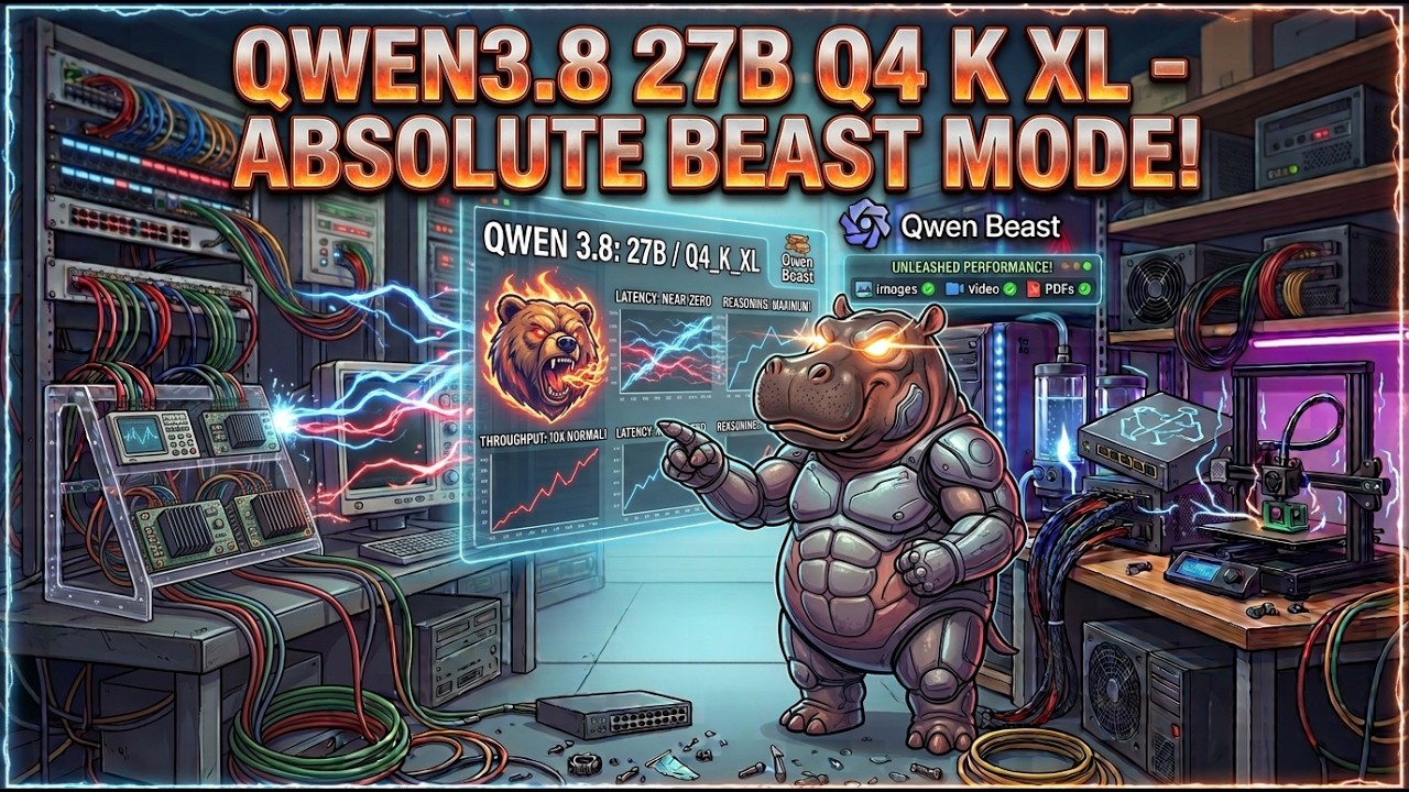 Qwen3.8 27b &mdash; это АБСОЛЮТНЫЙ ЗВЕРЬ: полное углубленное тестирование