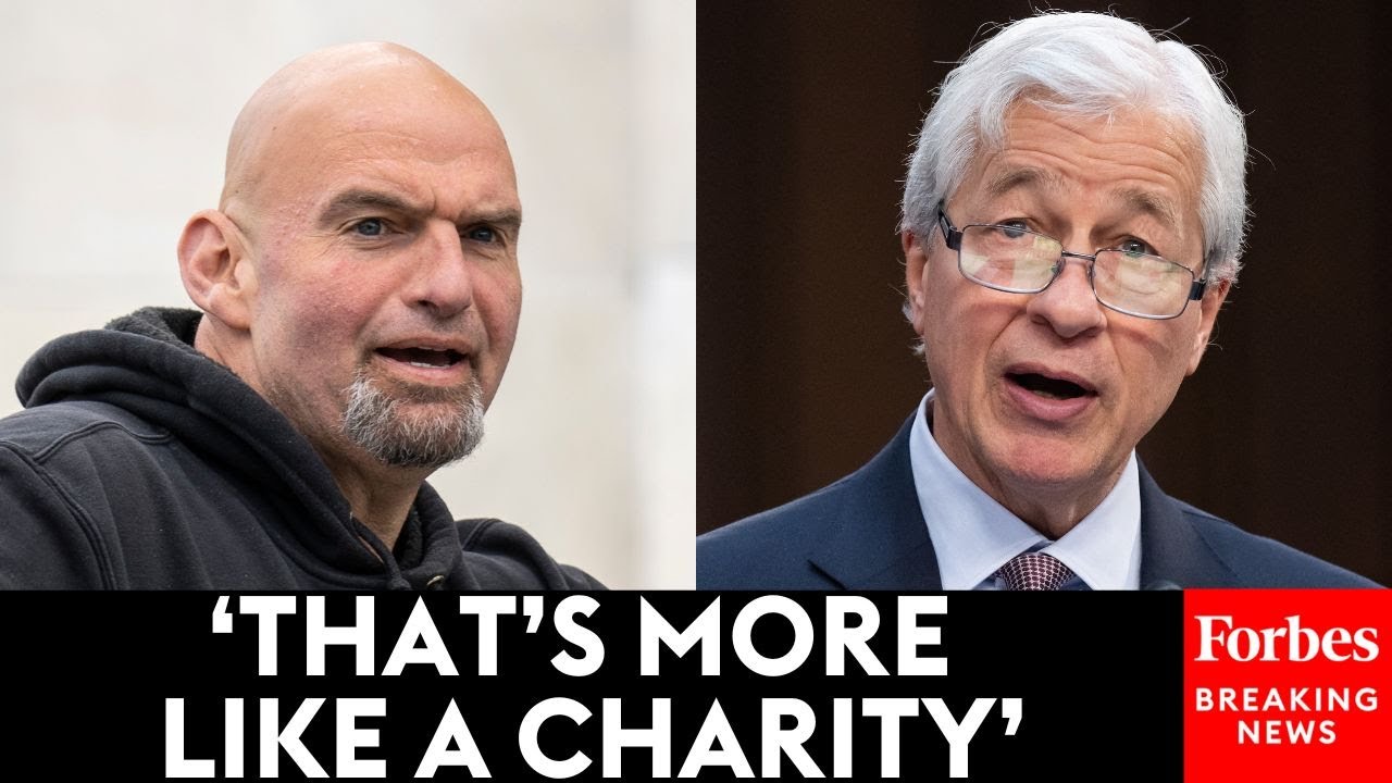 Jamie Dimon Fires Back At John Fetterman After Question About Bank Lending