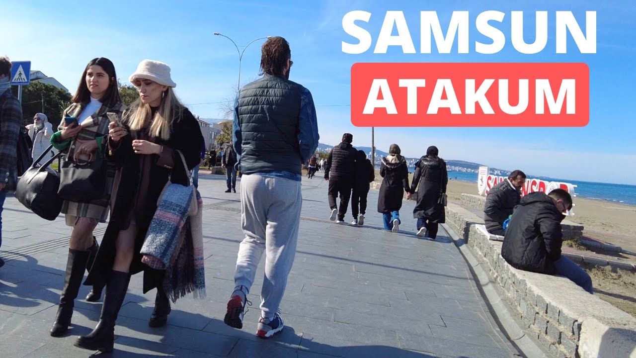 SAMSUN Atakum Sahil | TURKEY SAMSUN CITY WALKING TOUR