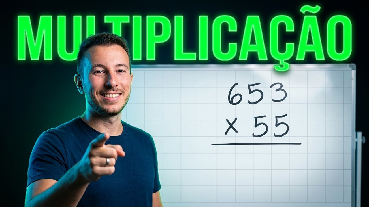 MULTIPLICAÇÃO: NUNCA MAIS ERRE! - Passo a Passo!