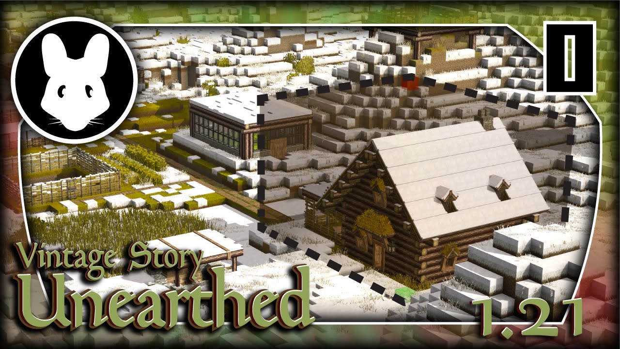 Importing Your Home to a New World! Vintage Story: UNEARTHED! 1.21 - Ep 0