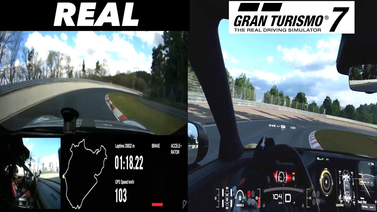 GT7 vs. Reality - Xiaomi SU7 Ultra - Nordschleife