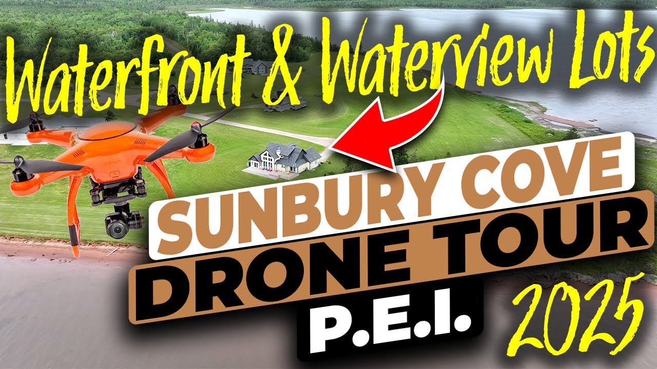 Sunbury Cove Estates Waterfront Living St. Nicholas Waterfront & Waterview Lots & Houses Drone Tour