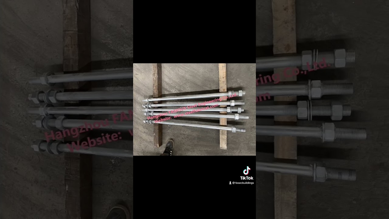 Galvanized Steel Structural Connector Screw for Heavy Steel Structure Workshop or Large Factory