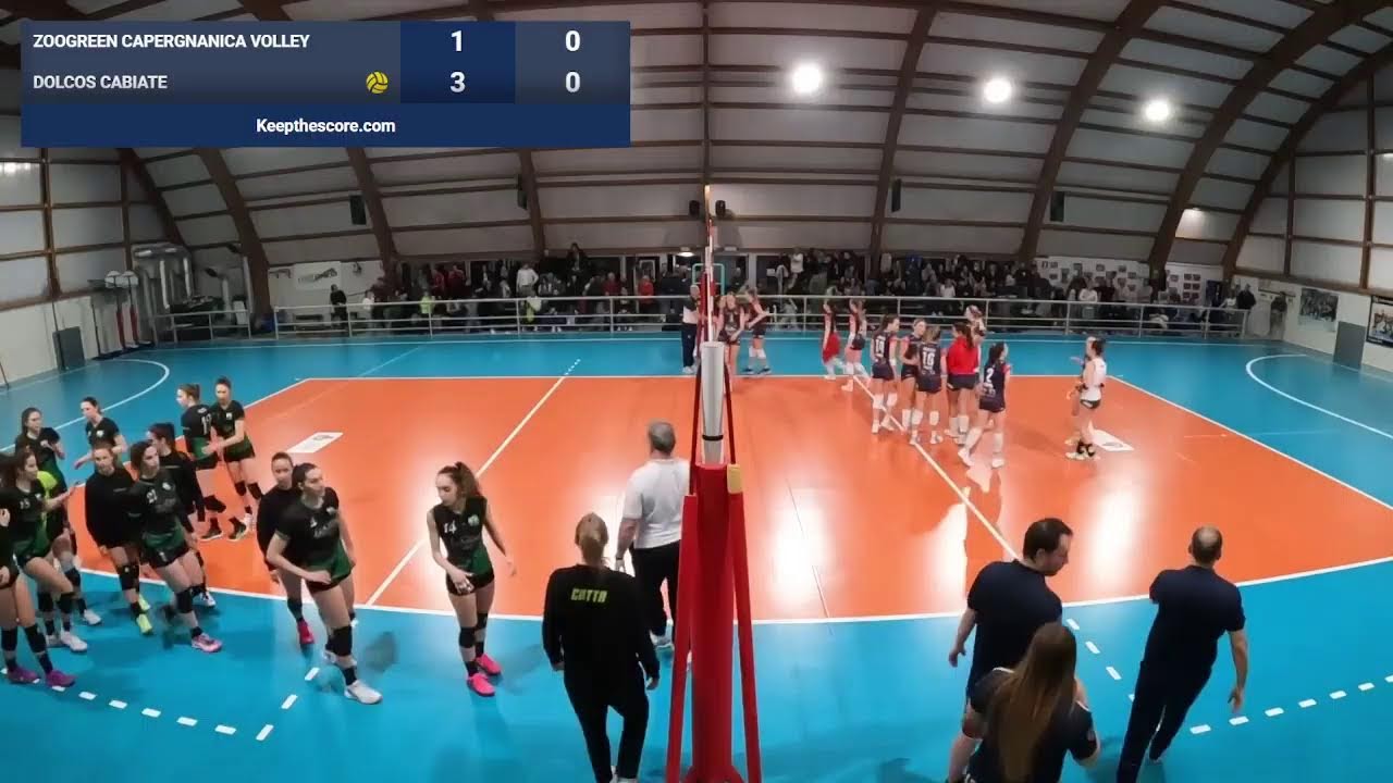 Campionato Nazionale Serie B2, Girone C: ZOOGREEN CAPERGNANICA VOLLEY VS DOLCOS CABIATE